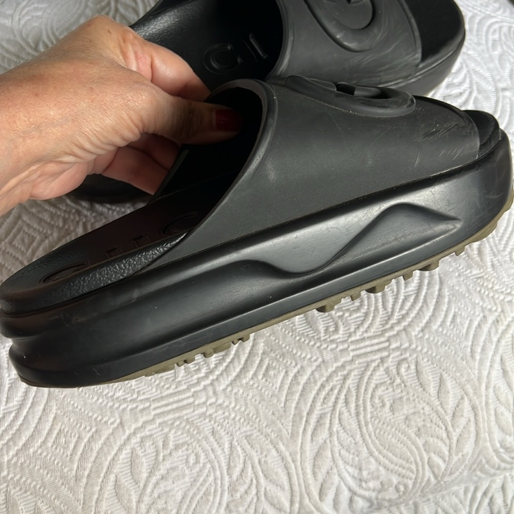 Gucci Miami Rubber Platform Sandals Women's Size 10 - Picture 6 of 11